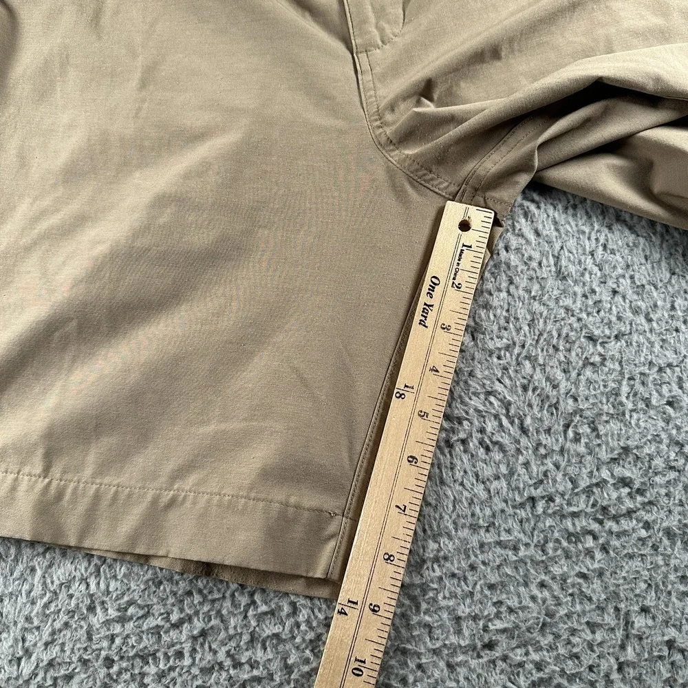 Faherty All Day Chino Shorts Mens 36 Beige Performance Stretch Travel Casual